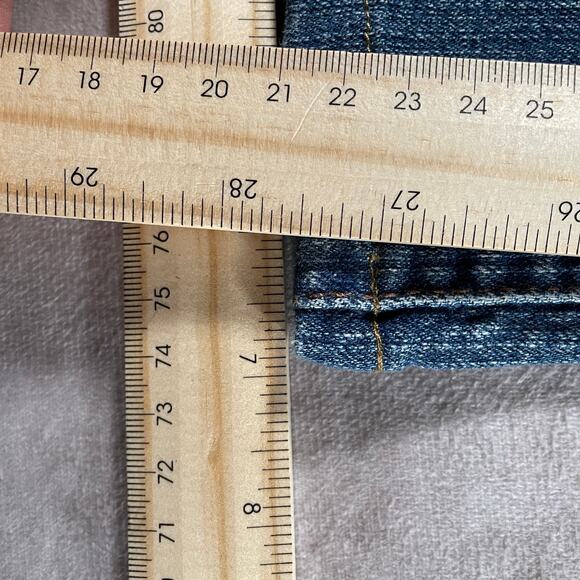 Women’s Levi’s Mid Rise Skinny Medium Wash Denim Jeans - Picture 7 of 7